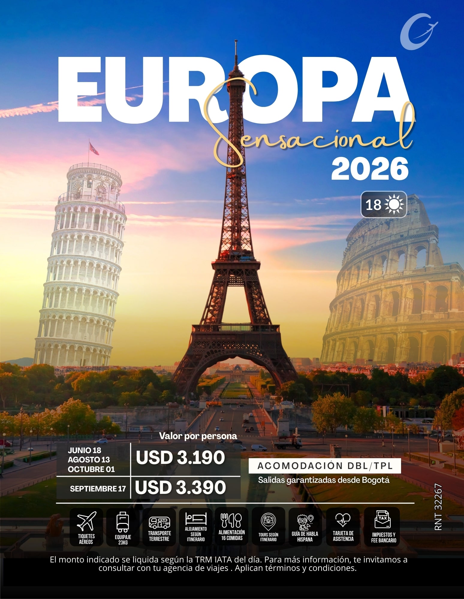 tours en europa