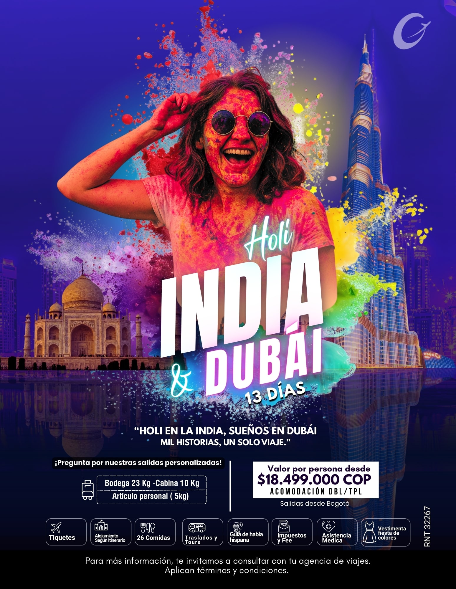 tours a la india en español