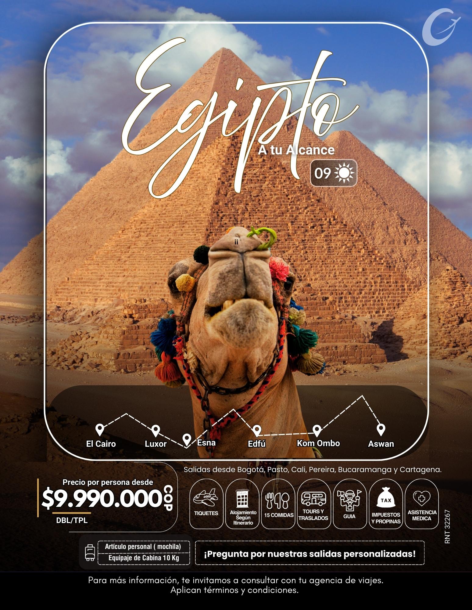 viajes a egipto