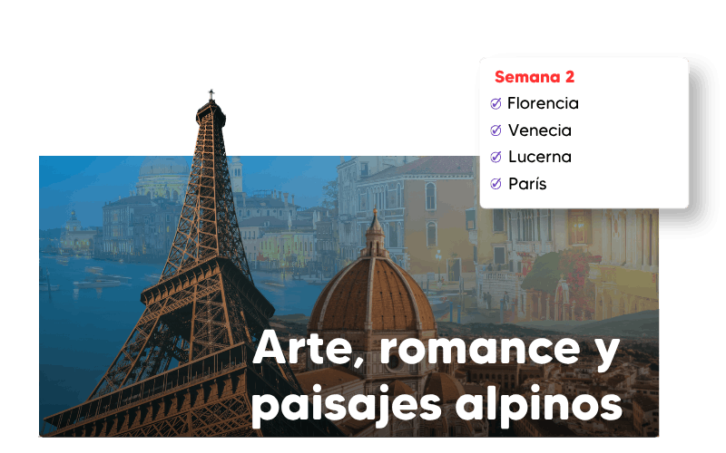 El encanto del Renacimiento y la magia de los Alpes