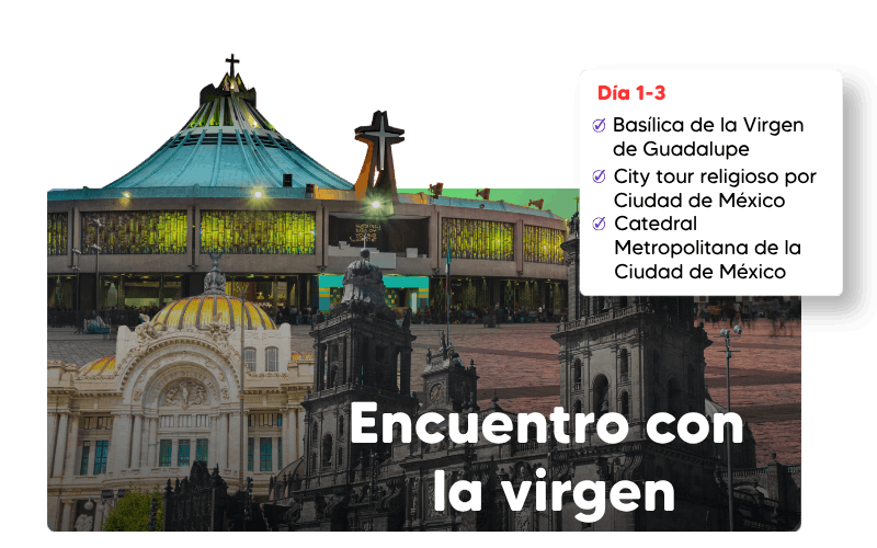 encuentro de la virgen en mexico