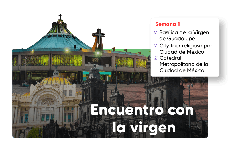 Inicio de la peregrinación y conexión espiritual