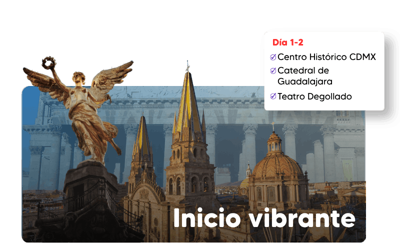 De la capital a la Perla de Occidente