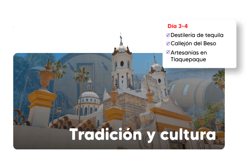 Ruta del tequila y ciudades coloniales