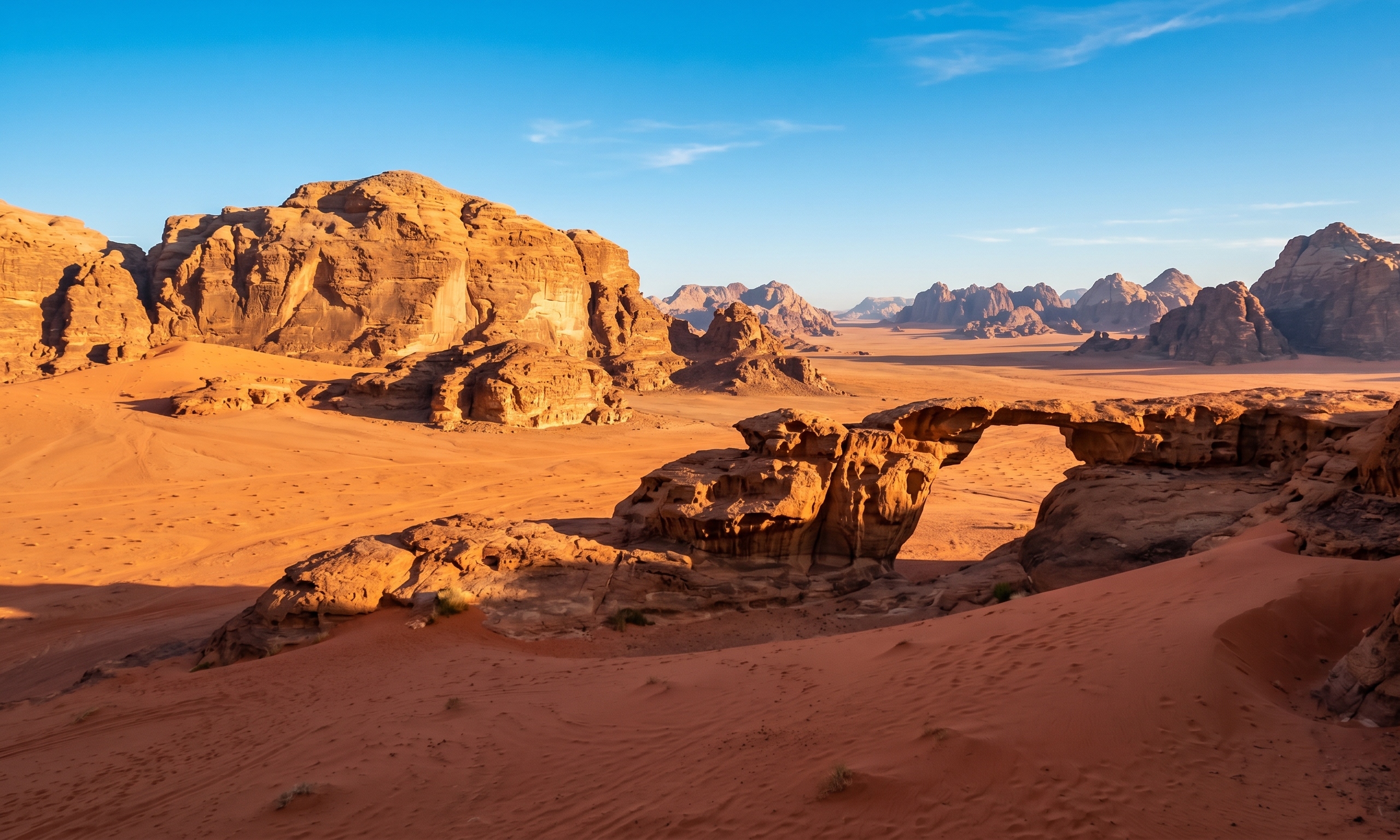 Cruce fronterizo y llegada a Wadi Rum
