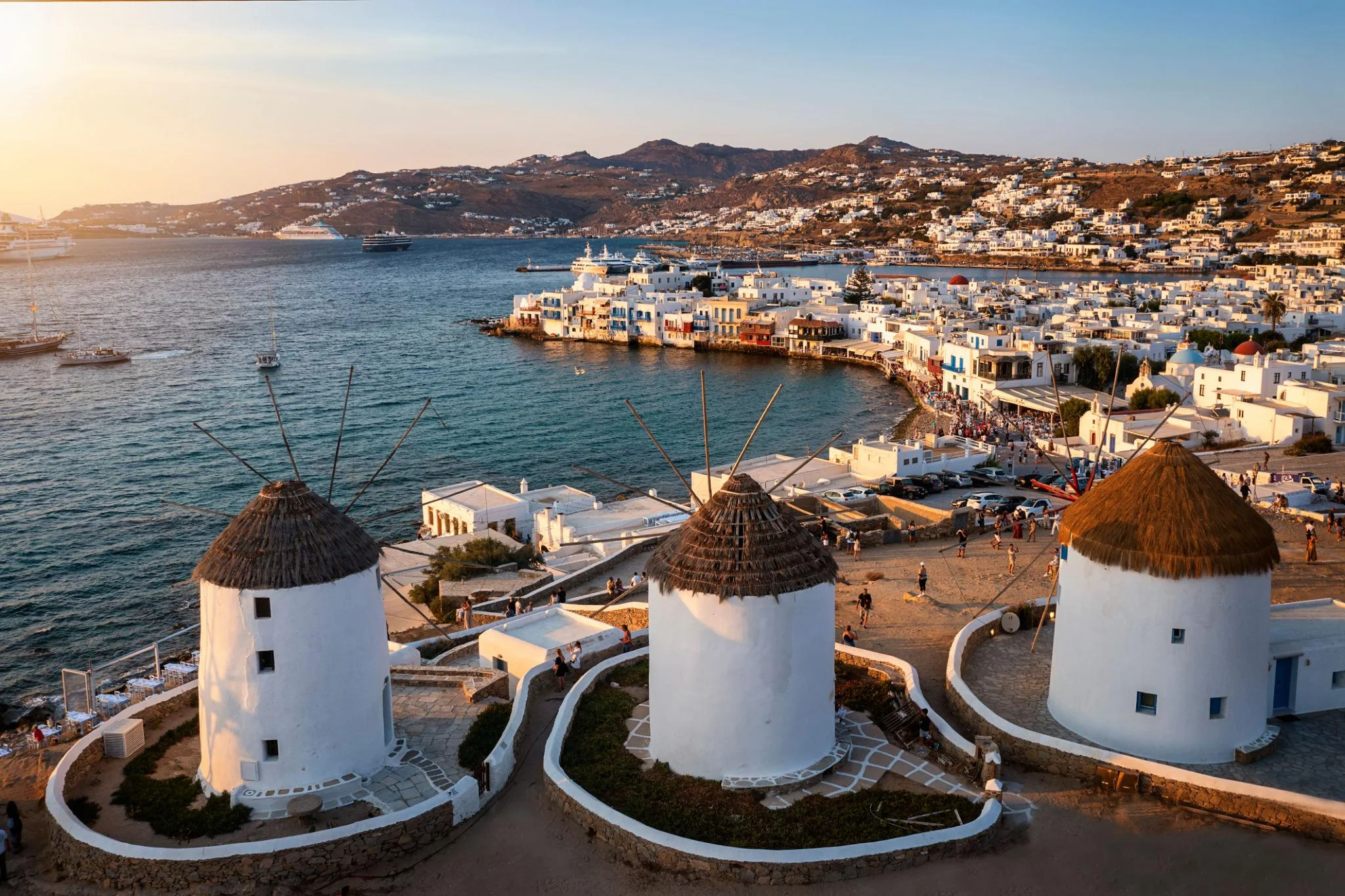 Mykonos — Retorno a Atenas