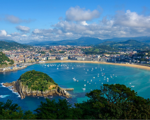 San Sebastián y Rumbo a los Pirineos