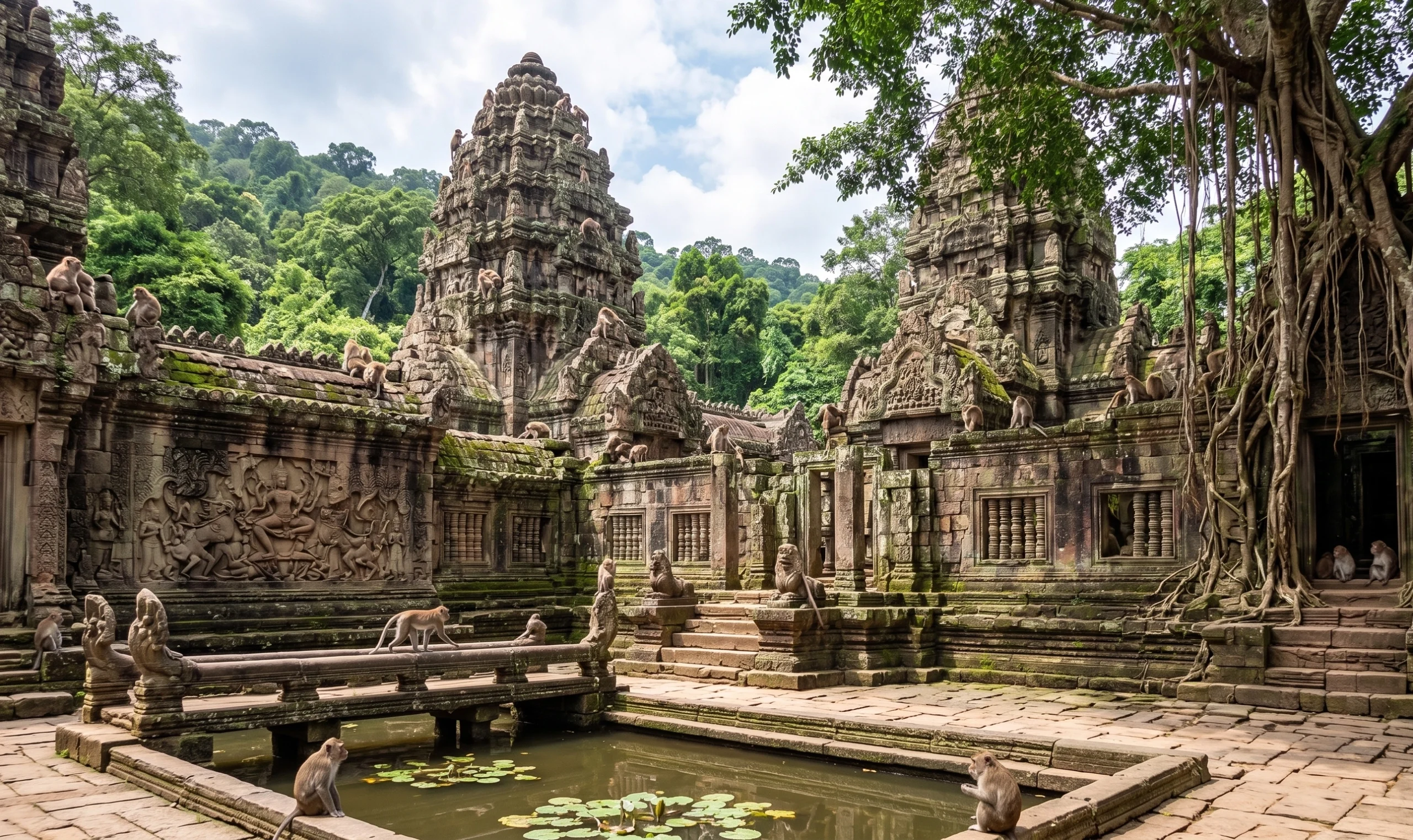 Ruinas de Ayutthaya y Wat Mahathat