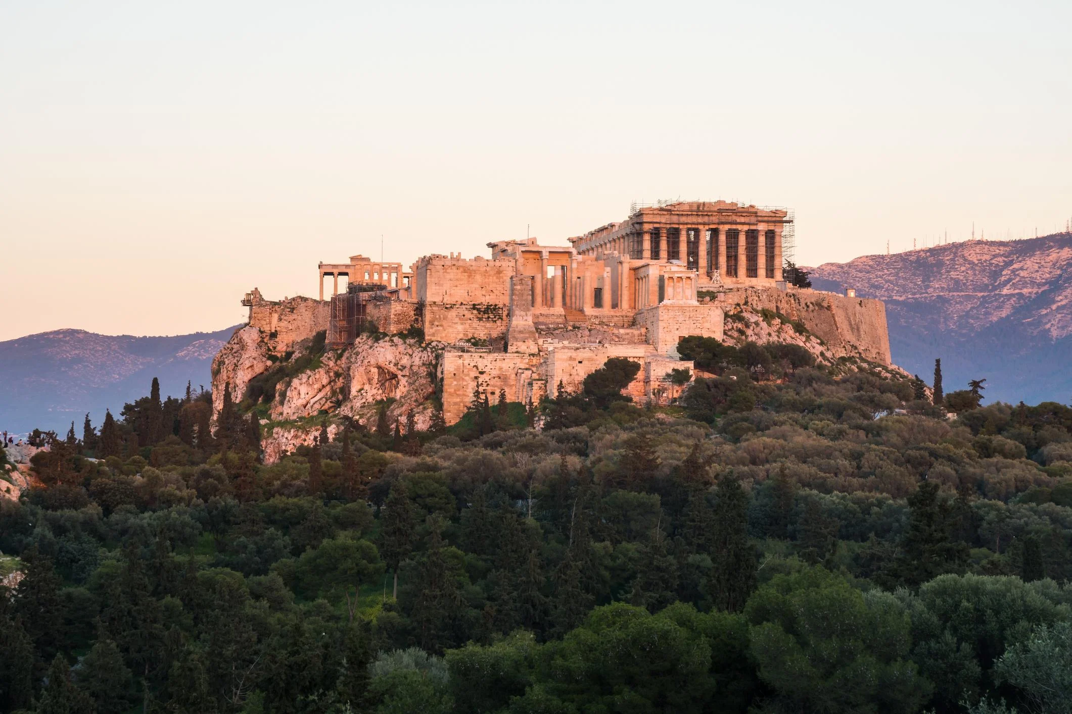 Llegada a Atenas