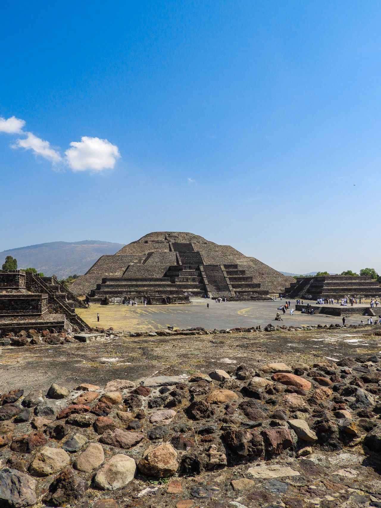 Zona arqueológica teotihuacan imagen pirámide