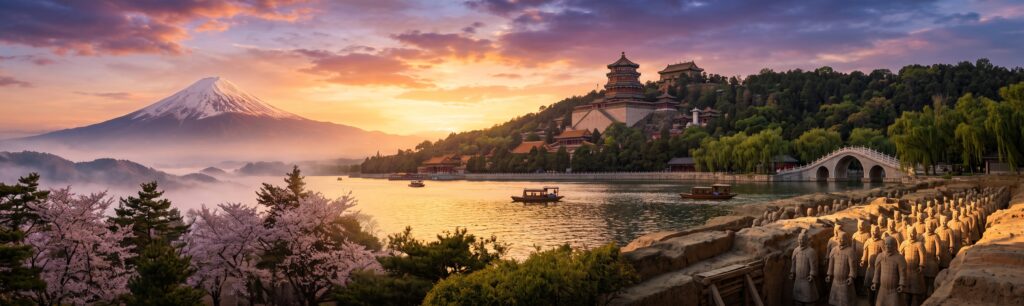 La mejor ruta para descubrir China, Hong Kong y Japón