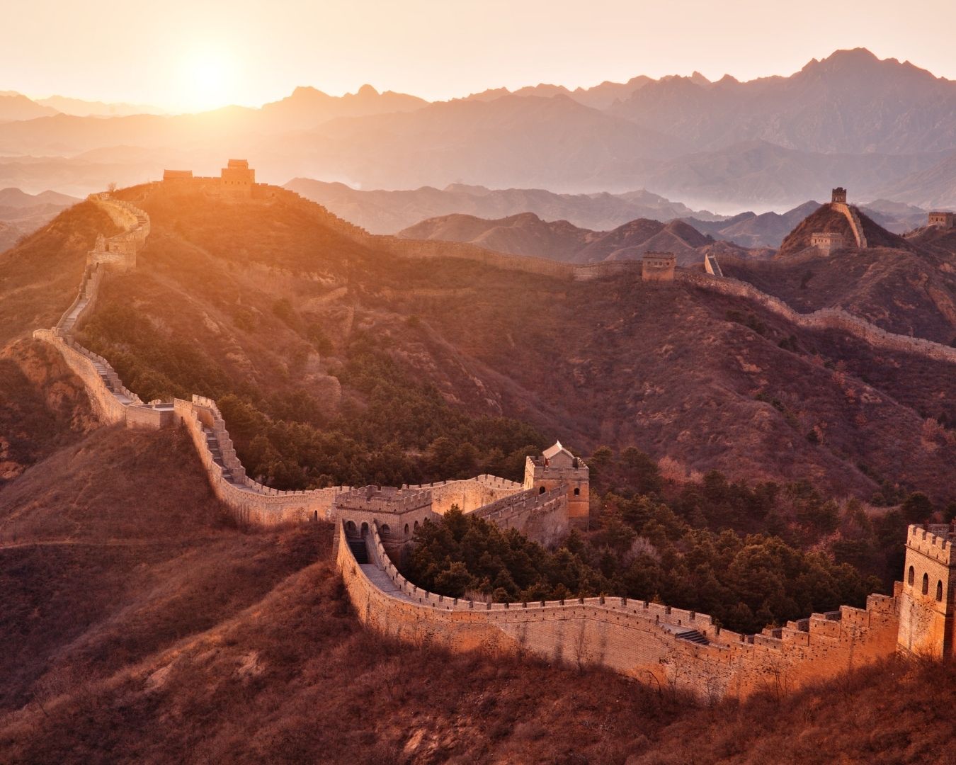 entrada a la gran muralla china 